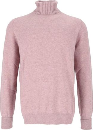 Ballantyne Dolcevita - Heren - Cashmere truien - Roze - L - Kasjmier - Truien & Vesten