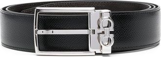 Ferragamo Gancini buckle-fastening belt