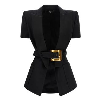Balmain Mujer, Chaquetas, Negro, Talla: S