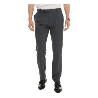 Berwick 1707 Xretro Long Chino - male - Berwick - Suit Trousers - Gray - 3XL - Trousers