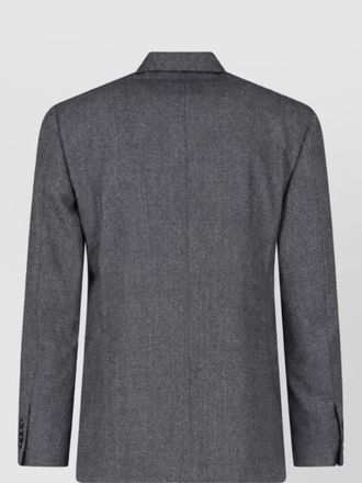 Lardini virgin wool double-breasted coat