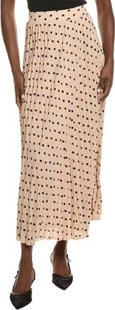 T Tahari Dot Maxi Skirt
