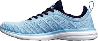 Athletic Propulsion Labs Womens Techloom Phantom Shoes In Ice Blue/navy/white