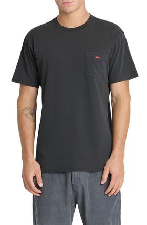 Quiksilver Saltwater Cotton Pocket T-Shirt in Phantom at Nordstrom, Size Xx-Large