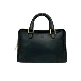 Loewe Pre-owned Handbags, female, Black, Size: ONE SIZE Pre-owned Boston Bag