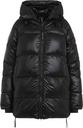 Canada Goose Zwarte Pufferjas Stijlvol Ontwerp - Dames - Gewatteerde jassen - Zwart - M - Jassen