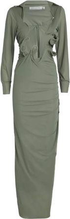 CHRISTOPHER ESBER Plunge Venus Dress Size XXS