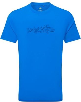 Mountain Equipment Groundup Skyline Tee Funktionsshirt f&uuml;r Herren | blau