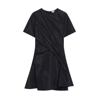 Loewe Abito Svasato - female - Loewe - Short Dresses - Black - S - Dresses