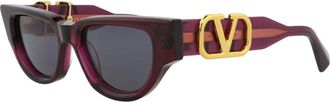 Valentino Womens Vls-103D50 50Mm Sunglasses