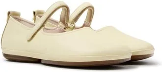 Camper Right Nina Mary Jane Flat in Light Beige at Nordstrom, Size 39