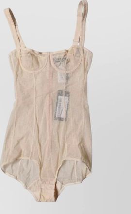 Dolce & Gabbana tulle balconette bodysuit