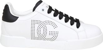 Dolce & Gabbana Sneakers Portofino Light leather in black