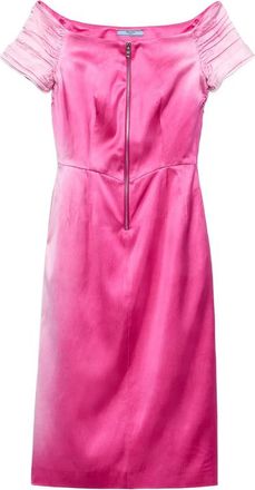 Prada Washed Duchesse Dress