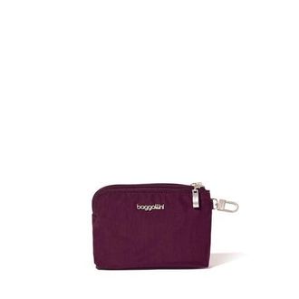 Baggallini On the Go Daily RFID Zip Pouch in Mulberry at Nordstrom