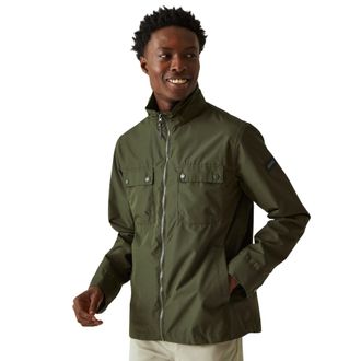 Regatta Mens Raytan Waterproof Jacket (3XL) (Dark Khaki)