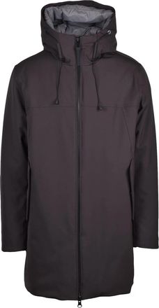 People of Shibuya Brown Mitake Padded Stretch Polyamide Jacket