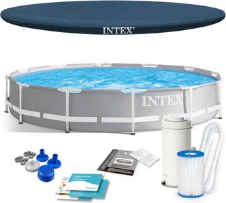 Intex Piscina De Jard&iacute;n Con Estructura 366 X 76 Cm 4 En 1 Intex 26712