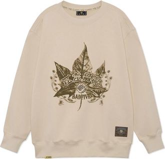 Li-Ning BadFive Graphic Sweatshirt Khaki AWDRE17-1