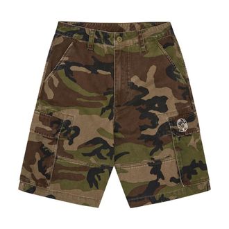 Billionaire Boys Club Casual Shorts, male, Multicolor, Size: XL Camo Cargo Shorts with Astro Helmet