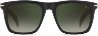 David Beckham Db 7000/S Bold Rectangular Frame Sunglasses
