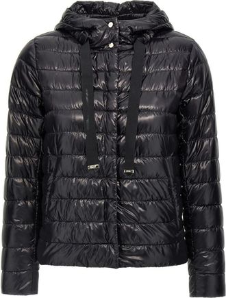 Herno Black Nylon Lightweight Jacket