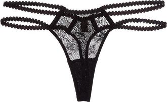Kiki De Montparnasse Kiki De Montparnasse Jardin Doeillet High-Leg Thong