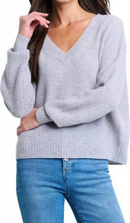 Lisa Todd Womens The Mixer Cardigan In Silver Mist