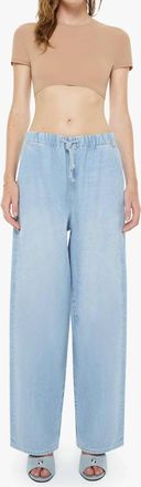 Mother Buffet Nerdy Straight Leg Jeans In Sugar Rush