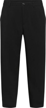 Kaffe Curve Rechte broek - Dames - Straight fit broeken - Zwart - 4XL - Broeken