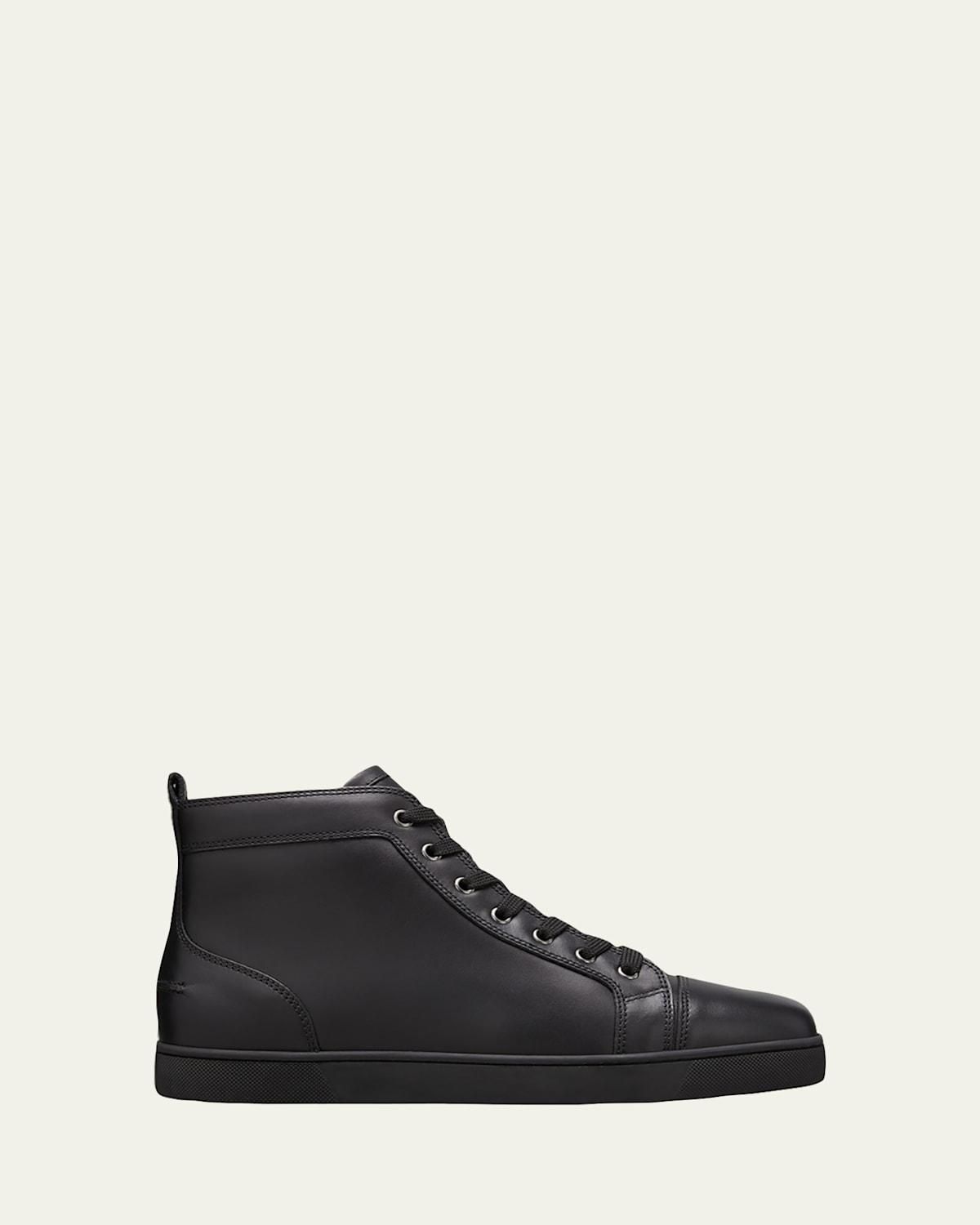 Christian Louboutin Black High-Top Athletic Sneakers http:// main image 2