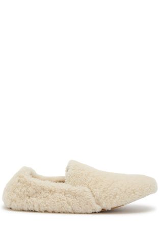 Le Monde Beryl LE Monde Beryl Orlando Mocassin Shearling Flats - Cream - 39 (IT39 / UK6)