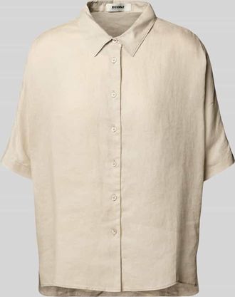Ecoalf Hemdbluse aus reinem Leinen Modell YERAMELANIAALF in Beige, Gr&ouml;&szlig;e XL