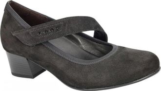 Gabor 56.149.xx Pump - Dames - Pumps - Zwart - 35 1/2 EU - Leer - Schoenen
