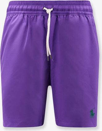 Ralph Lauren Boxer mare in nylon con logo ricamato - POLO RALPH LAUREN - gender_Man
