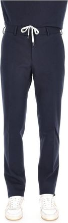 Pantaloni Torino Slim Jogger - Heren - Sweatpants - Blauw - 2XL - Leer - Broeken