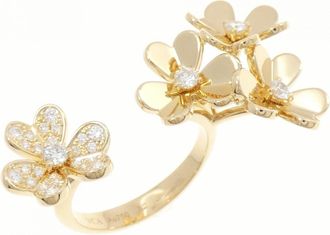 Van Cleef & Arpels Yellow Gold Yellow Gold (18K) Band Ring (Pre-Owned)