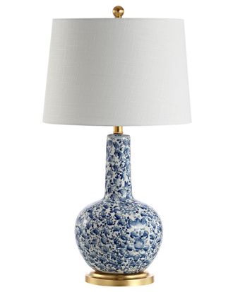 Jonathan Y Designs Jonathan Y Chinois 30In Ceramic/Iron Classic Cottage Led Table Lamp