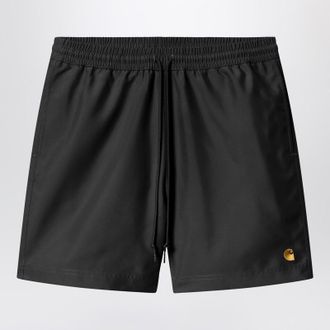 Carhartt Work in Progress Black Chase swim trunks