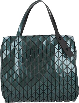 Bao Bao Issey Miyake Geometric Tote Bag With Glossy Triangular Panel Design