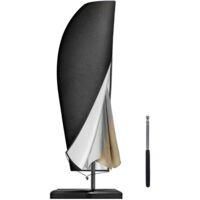 OEM Funda Para Sombrilla Voladiza, Funda Protectora De Tela Oxford, Resistente Al Viento, A Los Rayos Uv Y A Los Desgarros, Con M&aacute;stil Telesc&oacute;pico Y Crema