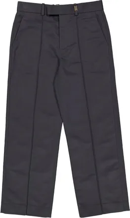 Burberry Cotton Nylon Tailored Trousers, Brand Size 48 ( Waist Size 32.7 )