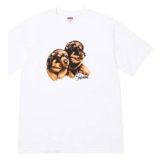 SUPREME FW26 Puppies T-Shirt White SUP-FW26-003-WHT