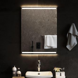 vidaXL Espejo De Ba&ntilde;o Con Led 60x80 Cm Vidaxl