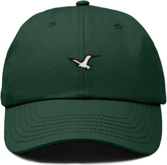 Dalix Seagull Dad Hat in Dark Green at Nordstrom