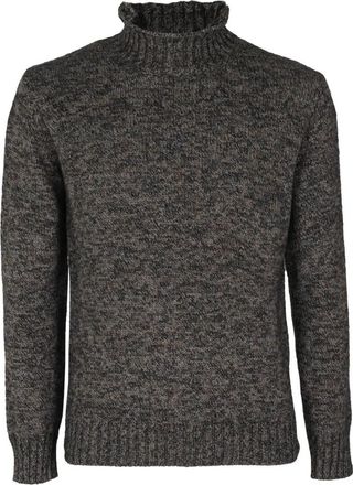 KANGRA Stijlvolle Truien Collectie Turtleneck - Heren - Coltruien - Bruin - 2XL - Wol - Truien & Vesten