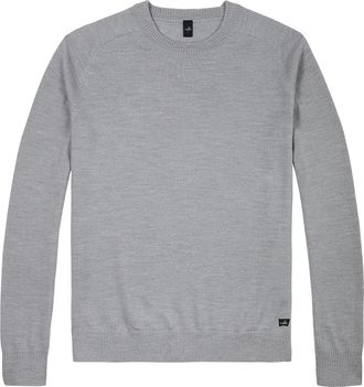 Wahts Mens Knitwear Light Grey Melange / XXL