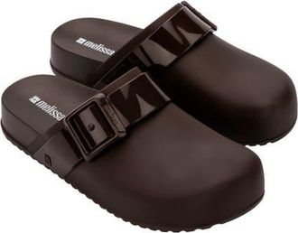 Melissa Cozy Clog in Brown at Nordstrom, Size 10