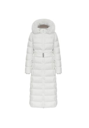 Colmar Long Padded Fur Trim Coat