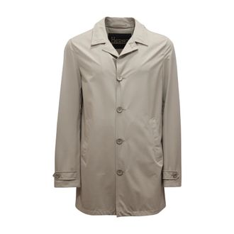 Herno Im 0153U Soprabito Sfoderato Jas - Heren - Mantel - Beige - S - Jassen